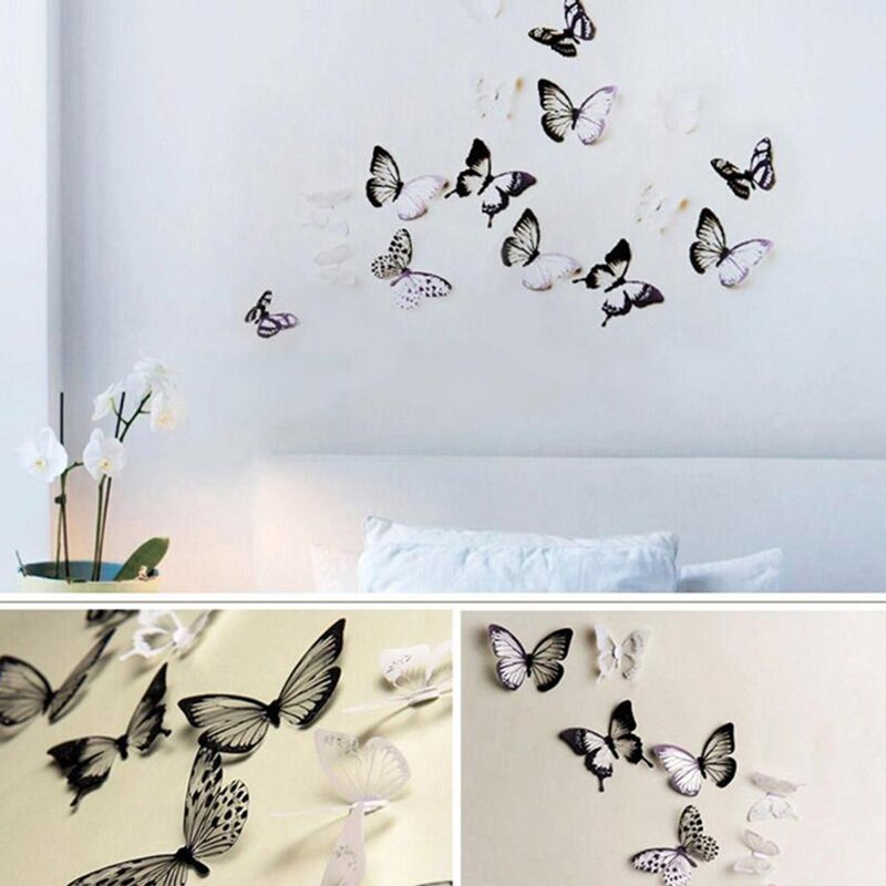 Diy Vlinders Magneten Home Decor Decoratieve Dier Koelkast Stickers Kamer Decoratie