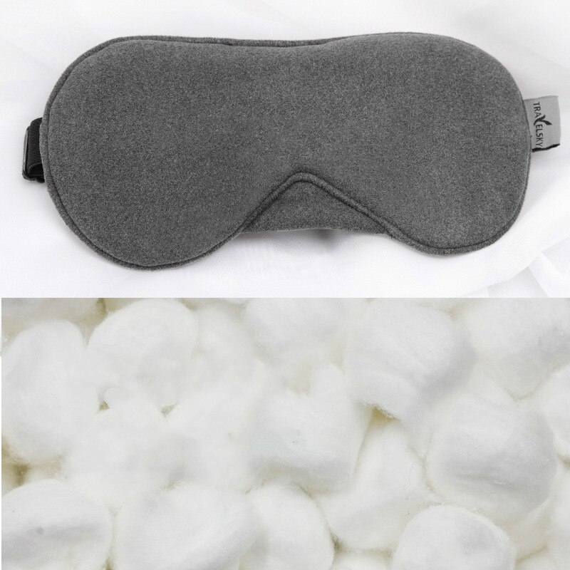 1Pc Slaapmasker Slapen Blinddoek Soft Eye Mask Eye Cover Masker Ooglapje Cover Travel Relax Cover Blindfold eye Care Tool