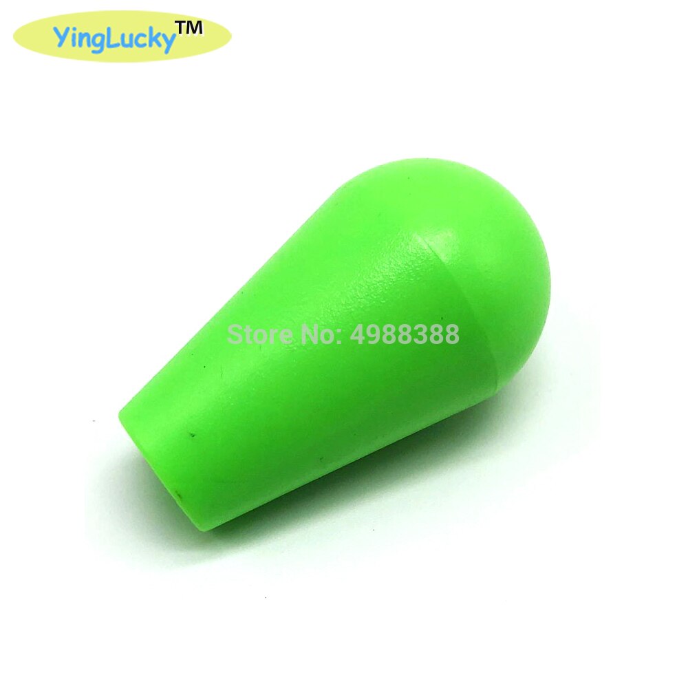 1 pcs Arcade Ersatz TopBall Fledermaus top ball Runde für Arcade ZIPPY SANWA SEIMITSU Jamma Arcade Joystick: Oval green