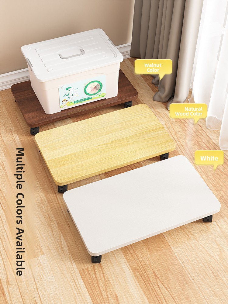 Mobile Storage Box Base with Casters Organizer Box Office Desk under Printer Universal Wheel Braet Kitchen Storage Ra