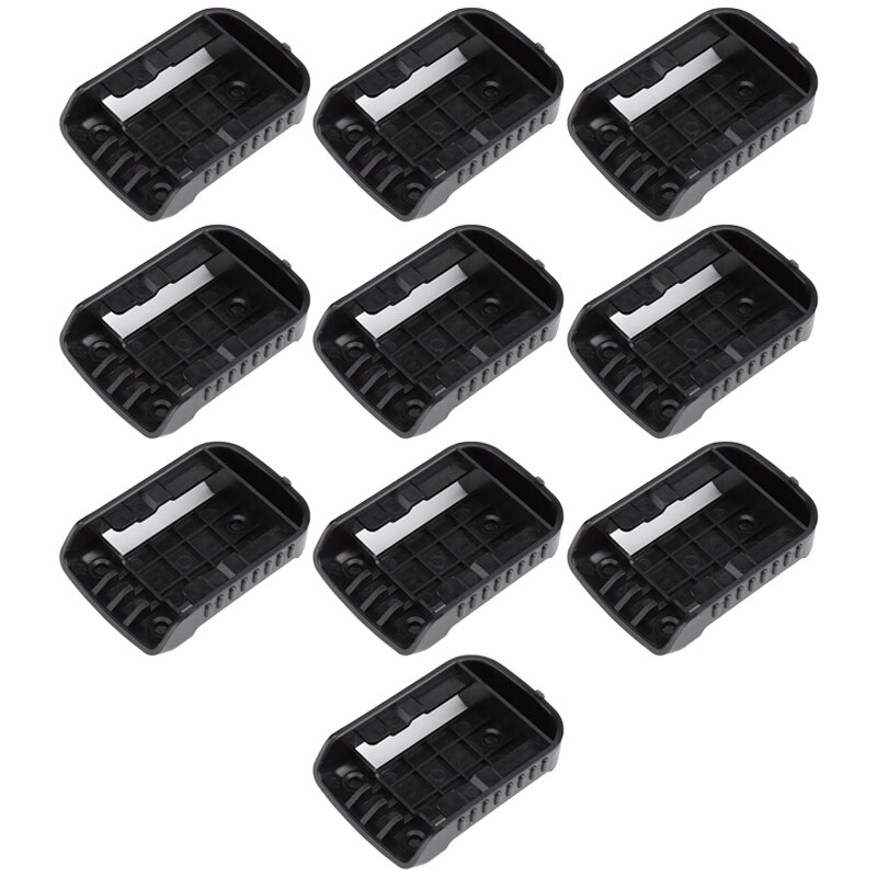 10 sorte batteriholdere til de walt  xr 18v-60v opbevaringshylde til rackholderbeslag til bøjlehylder