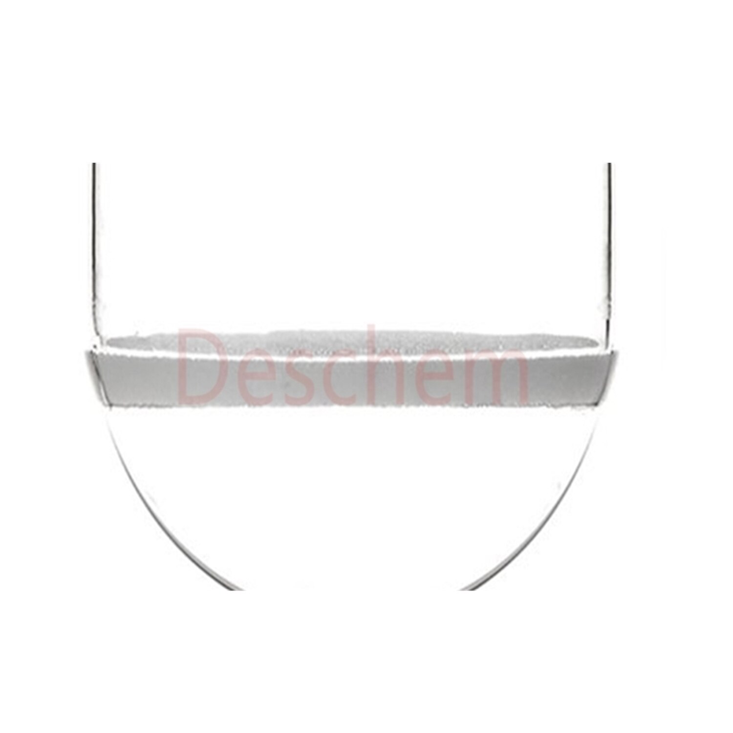 Embudo Buchner de 100ml de vidrio 24/40 con filtro grueso de núcleo y adaptador de vacío de filtración de 10mm