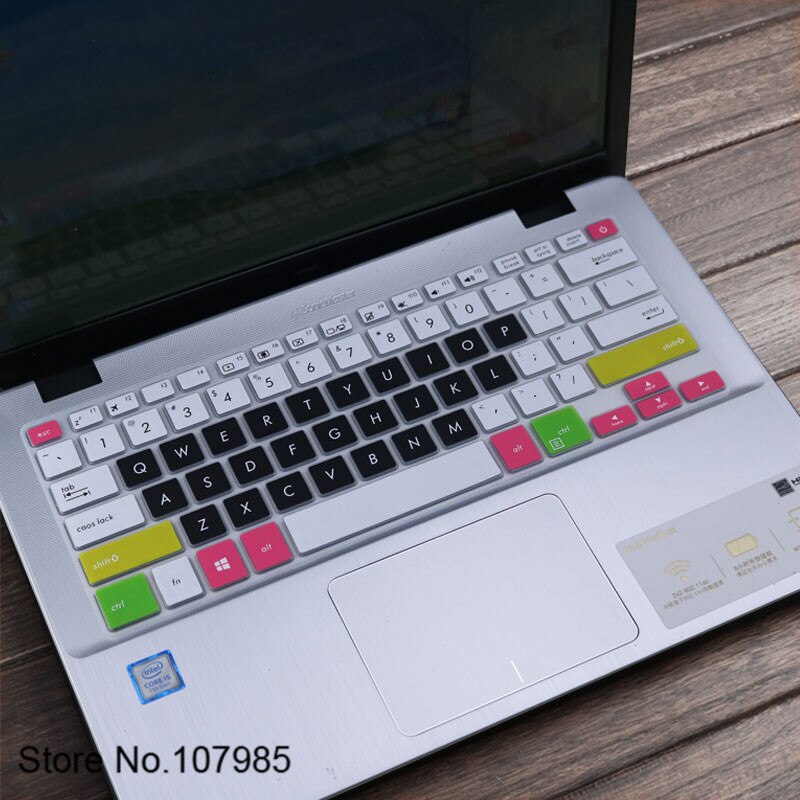 14 inch Laptop Keyboard Cover Protector For ASUS Vivobook S14 E406 E406MA E406M Q405Q 405UA Q405U X405U TP401 TP401MA S4000UA