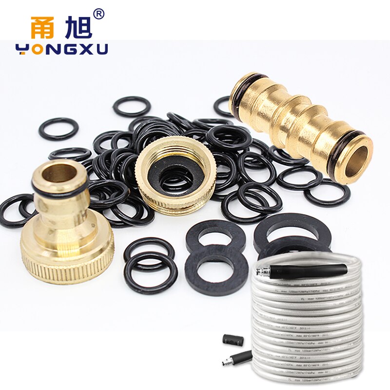 Car Washing Machine high pressure extension cord joint NBR O-ring sealing fittings water pipe interface rubber O ring gasket