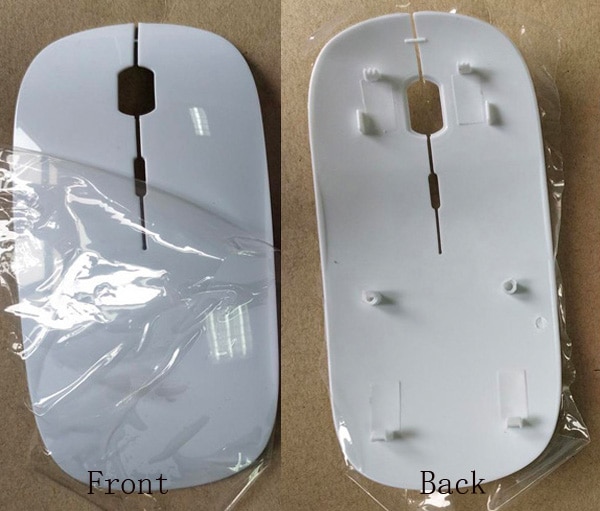 Caso extra do mouse sem fio da impressão da subolmação 10 peças/lote