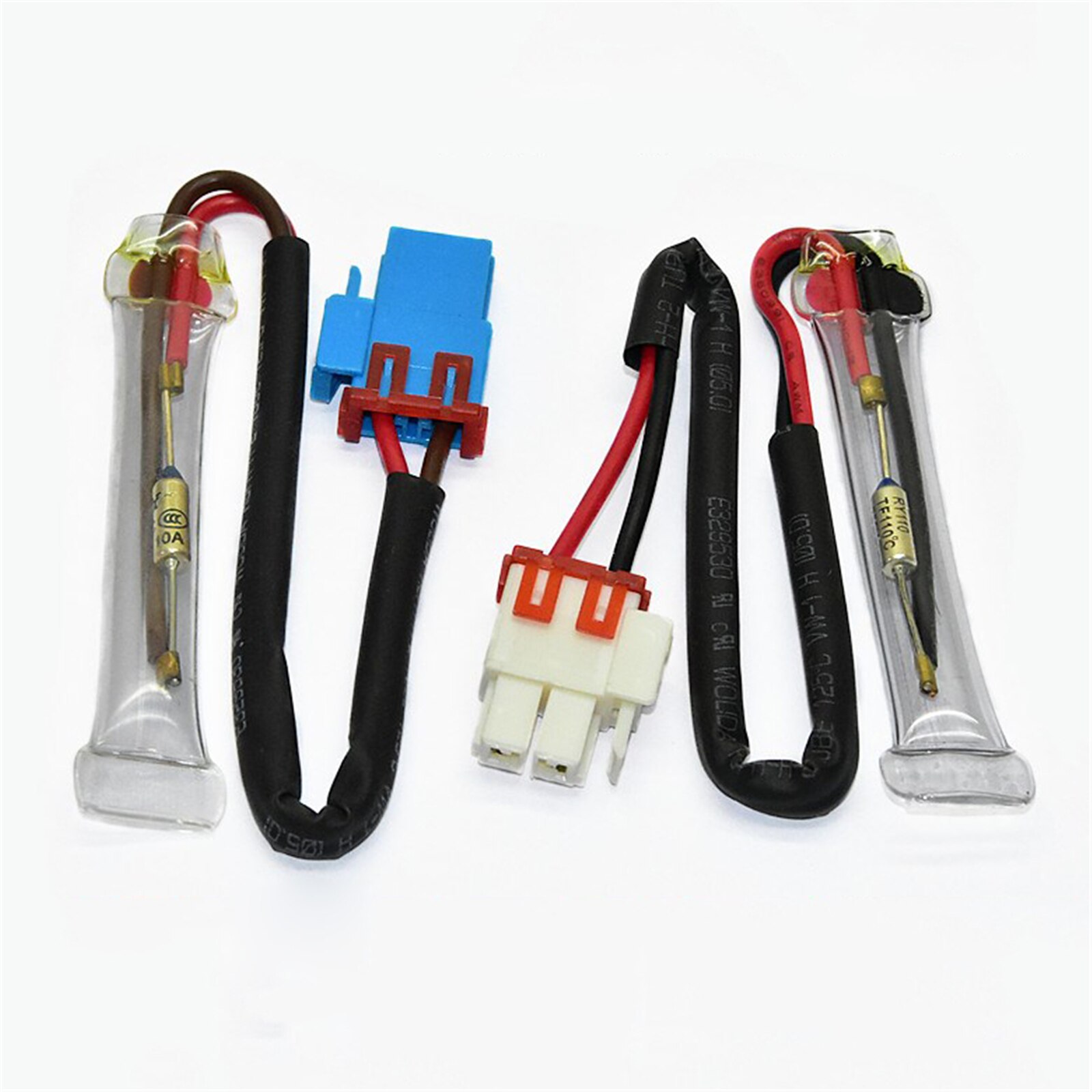 2Pcs Thermal Fuse Defrost Sensor for Samsung Fridge Freezers Replacement Defrosting Temperature Fuse Refrigerator Accessories