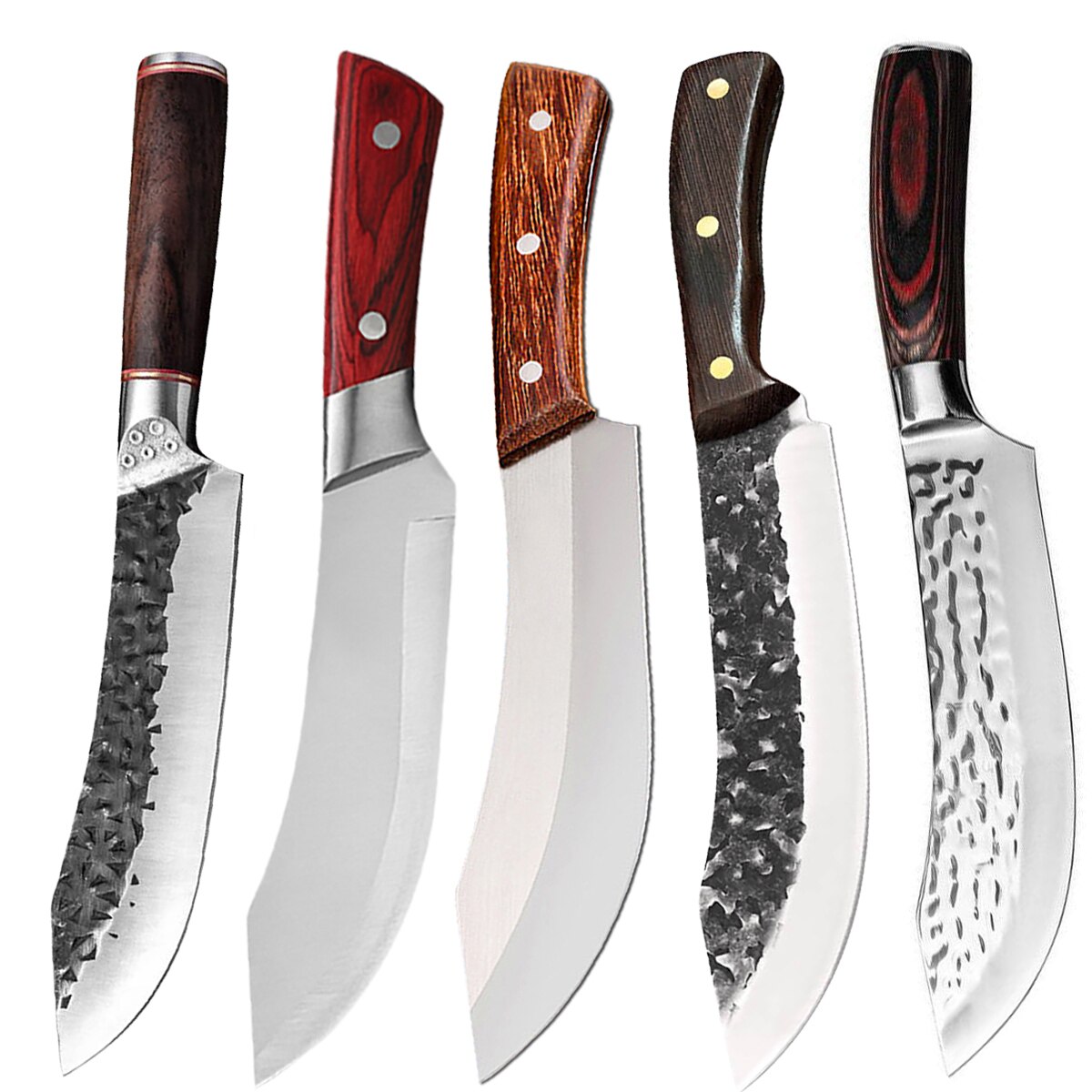 Chef&#39;s Knife Stainless Steel Boning Knife Kitchen Knife Handmade Cleaver Kitchen Knives Set Kitchen Cooking Tool