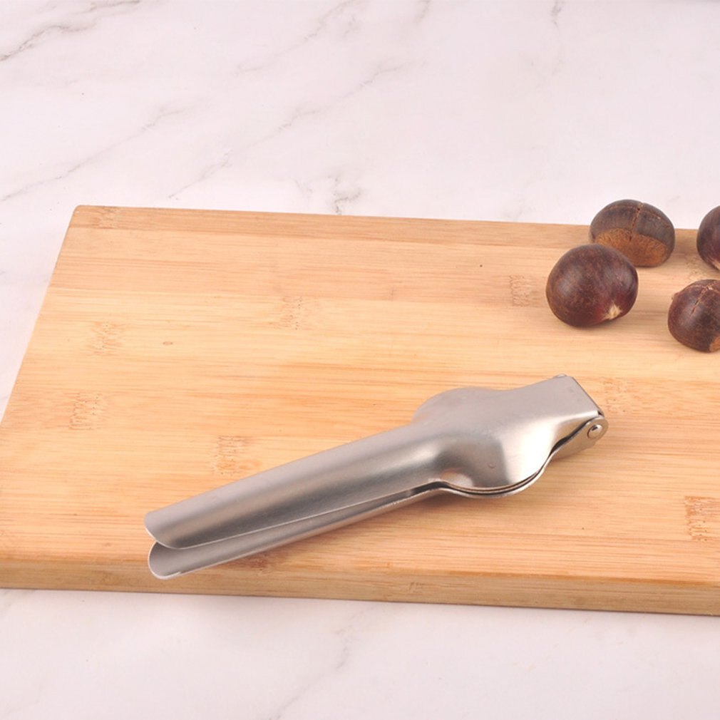Abridor de nueces de acero inoxidable, herramienta de cocina con pinza para nuez, abridor de nueces, utensilios para cortar