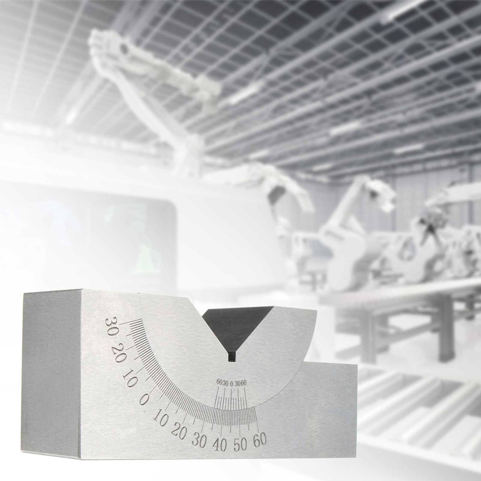 75x25x36mm Precision Mini Adjustable Angle V Block Milling 0 Degree To 60 Degree Adjustable Angle Gauge
