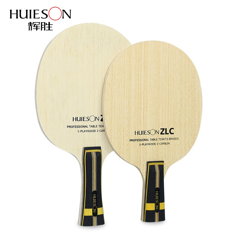 1Pcs Huieson Ping Pong Blade 5 Multiplex 2 Ply Zl Koolstofvezel Tafeltennis Training Blade