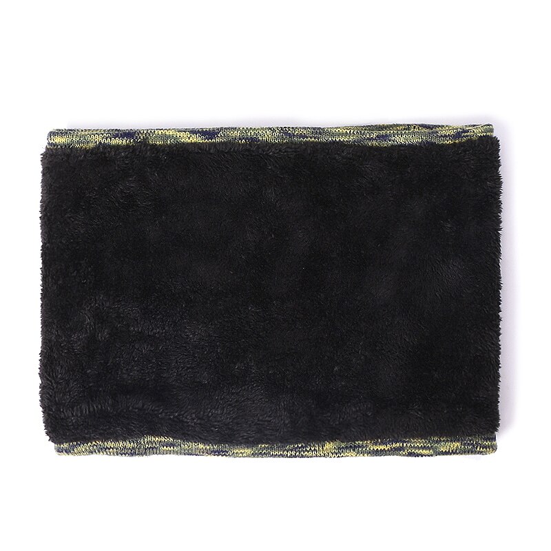 Unisex beanies hat ring tørklæde handsker sæt vinter strikket tyk varm hue kvinder mænd solid retro beanie hat blød touch screen handsker