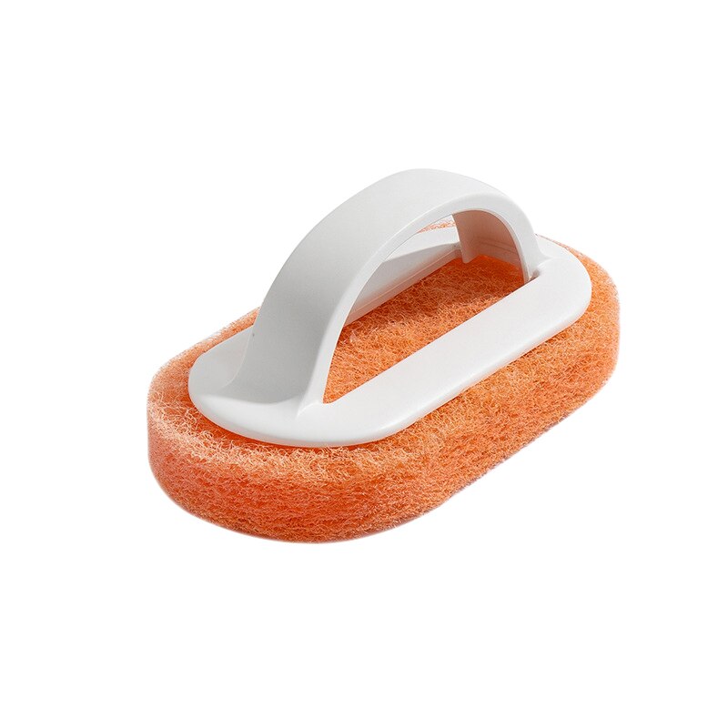 1pc Cleaning Strong Decontamination Bath Brush Sponge Eraser Cleaner Cleaning Sponges for Kitchen Bathroom Cleaning Tools: 01