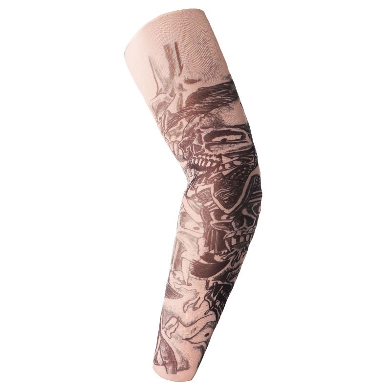 Manches de cyclisme pour vélo | Imprimé 3D de tatouage, Protection contre les UV, manches de bicyclette pour vtt, Protection des bras