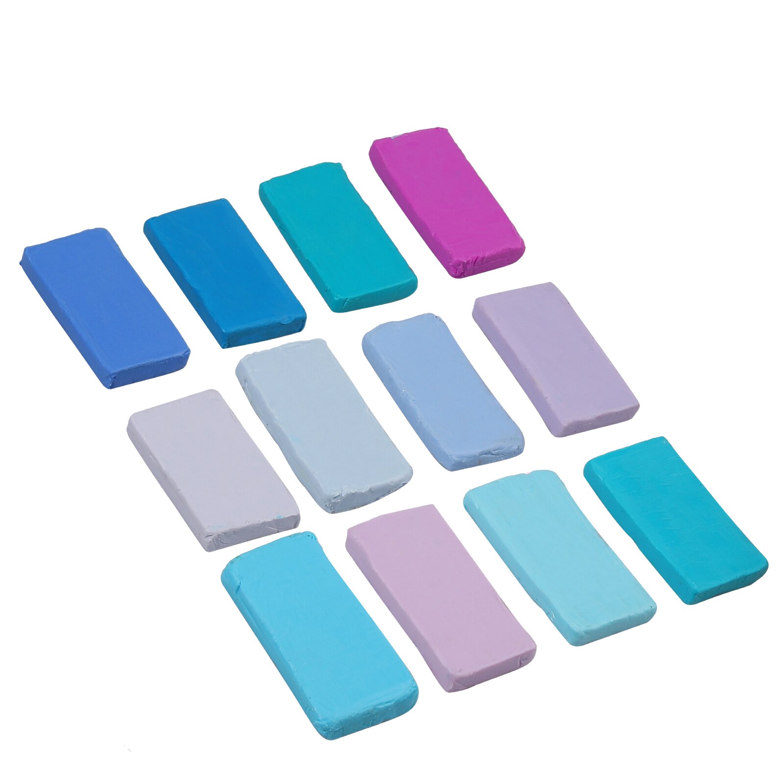 Proster-50 Uds. De bloques de arcilla blanda para modelado de polímero maleable, bricolaje, con herramienta, horno, hornear, polímero, multicolor, herramientas para arcilla, juguete