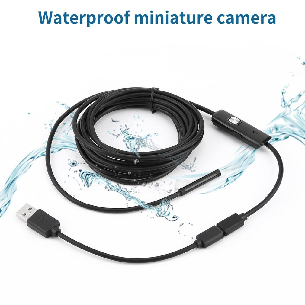 Endoscope Mini Camera Otoscopio Usb Security Camera 5.5mm For Android Phone Smartphone And PC Otoscope Inspection Camera