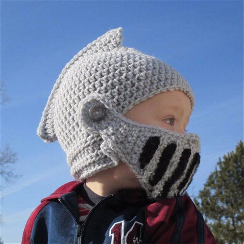 Handmade Knitted Baby Wool Hat Warm Beanies Hat Winter Cartoon Children Kids Adjustable Cap Baby Boy Clothes Accessories