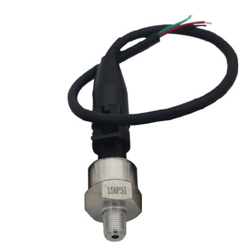 150PSI Water Pressure Transducer Sensor 1/8" NPT Thread Transmitter for Oil Fuel T8WE