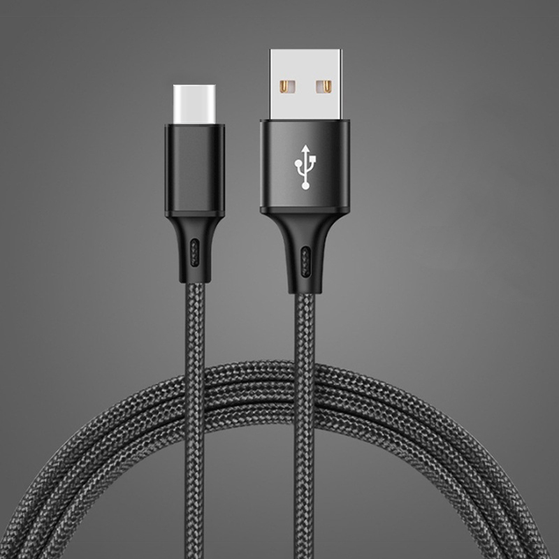Daten USB Typ C Schnelle Ladekabel für Samsung galaxy S8 S9 Plus Hinweis 8 9 A3 A5 A7 USBC Rollenmaschinenlinie Typc lange Handy Ladegerät 1 2 3 m