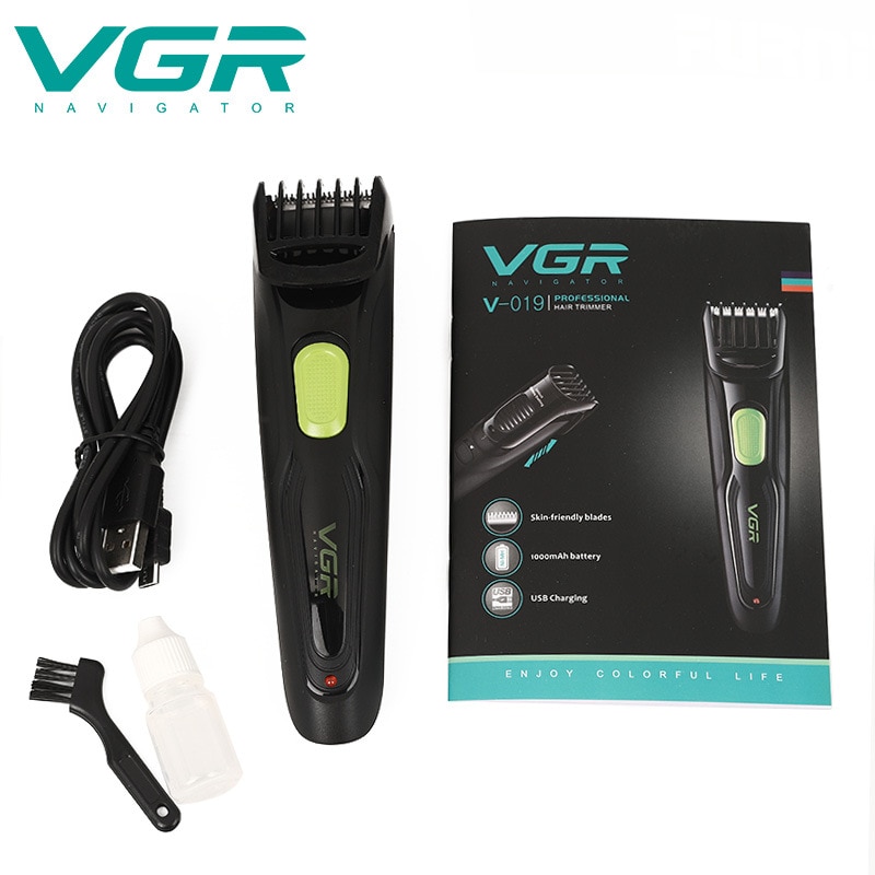 Vgr Elektrische Tondeuse Multifunctionele Haar Scheerapparaat Usb Oplaadbare Waterdichte Baard Trimmer Razors Volwassen Tondeuses Corne
