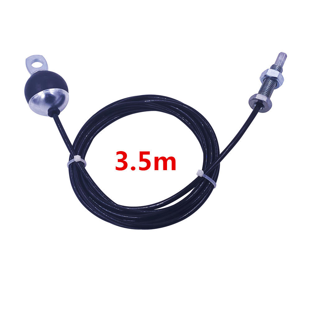 1.4M-3M Gym Cable Wire Rope Heavy Duty Steel Home Gym Cable Fitness Pulley Accessories Arm Biceps Strength Trainning Equipment: Khaki