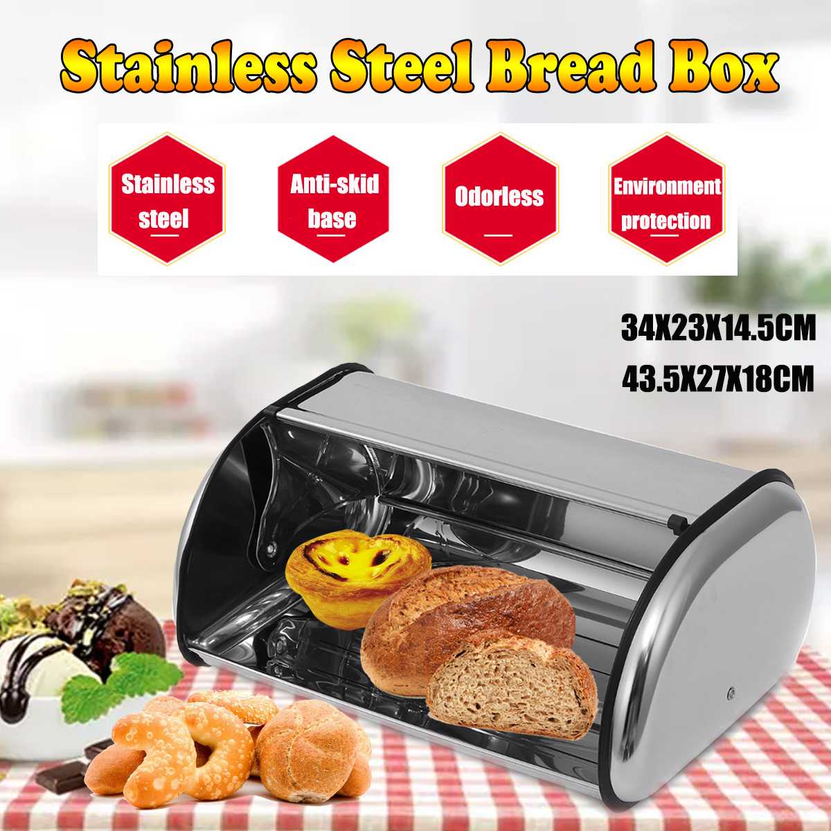 2-laags broodbak Double Decker Opbergdoos