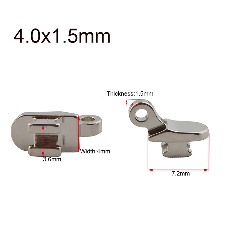 50 Stuks 4.0X1.5Mm Bril Scharnier Reparatie Vervangende Gebroken Bril Accessoire