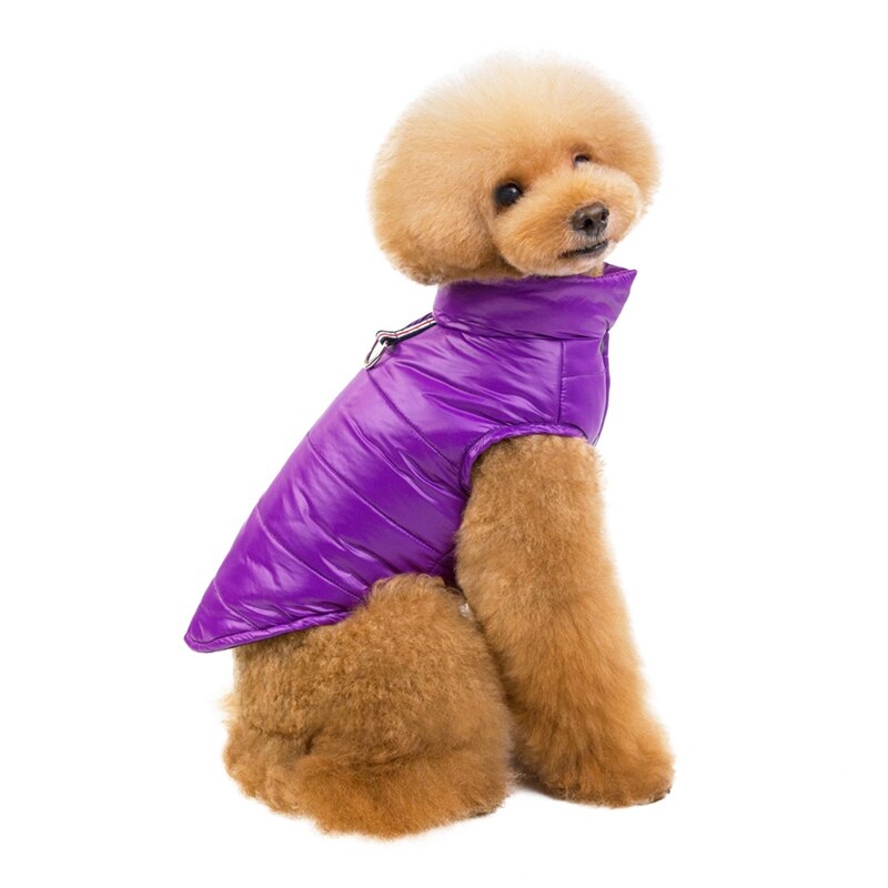 Pet Dog Clothes Winter Coat Jacket Puppy Pug French Bulldog Clothing Poodle Schnauzer Pet Costume Winter Dog Vest Outfit
