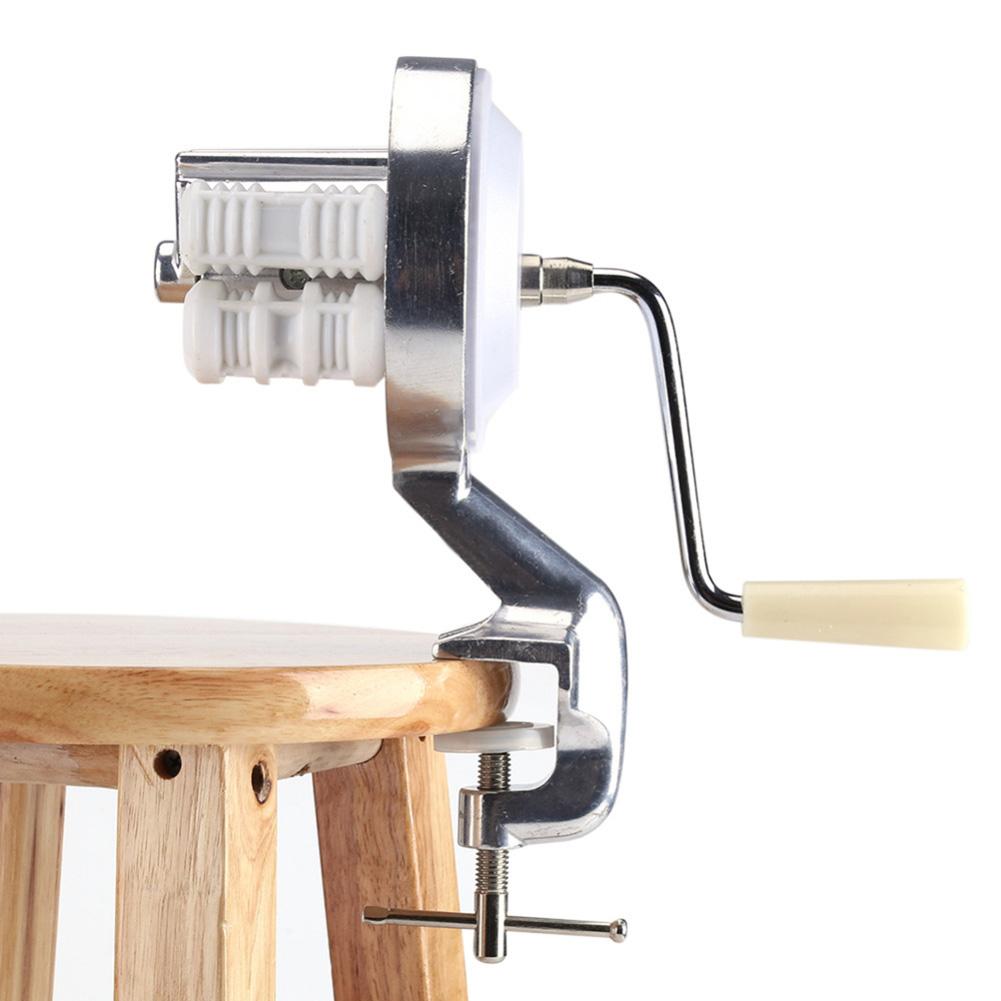 Manuel nudelmager maskine diy pasta rulle maskine husholdning split type nudler maker fettuccine håndtag pressemaskine