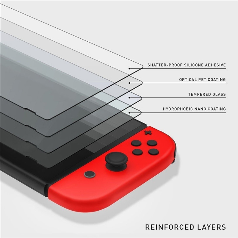 Screenprotector Gehard Glas Voor Nintend Schakelaar Screen Bescherming Glas Verre Tremp Op Voor Schakelaar Nintendos Schermbeschermer