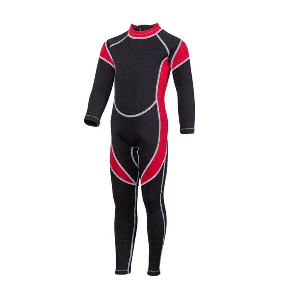 Combinaison de plongée en néoprène pour enfants, maillot de bain à manches longues pour garçons et filles, une pièce de surf, apnée, rashguard