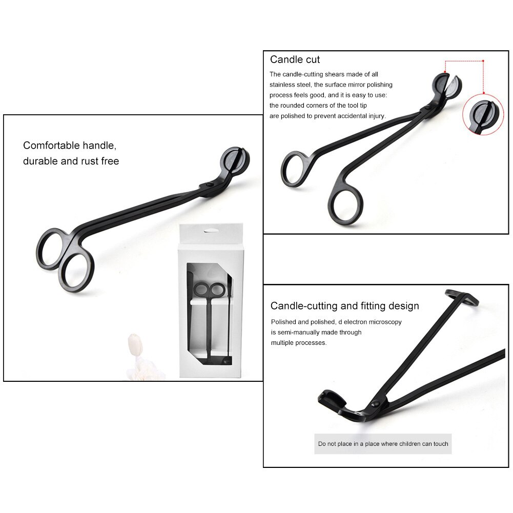 Aromatherapie Kaars Brandblusser Rvs Lont Scharen 3 In 1 Duurzaam Bell Vorm Accessoires Banket Thuis Gereedschap