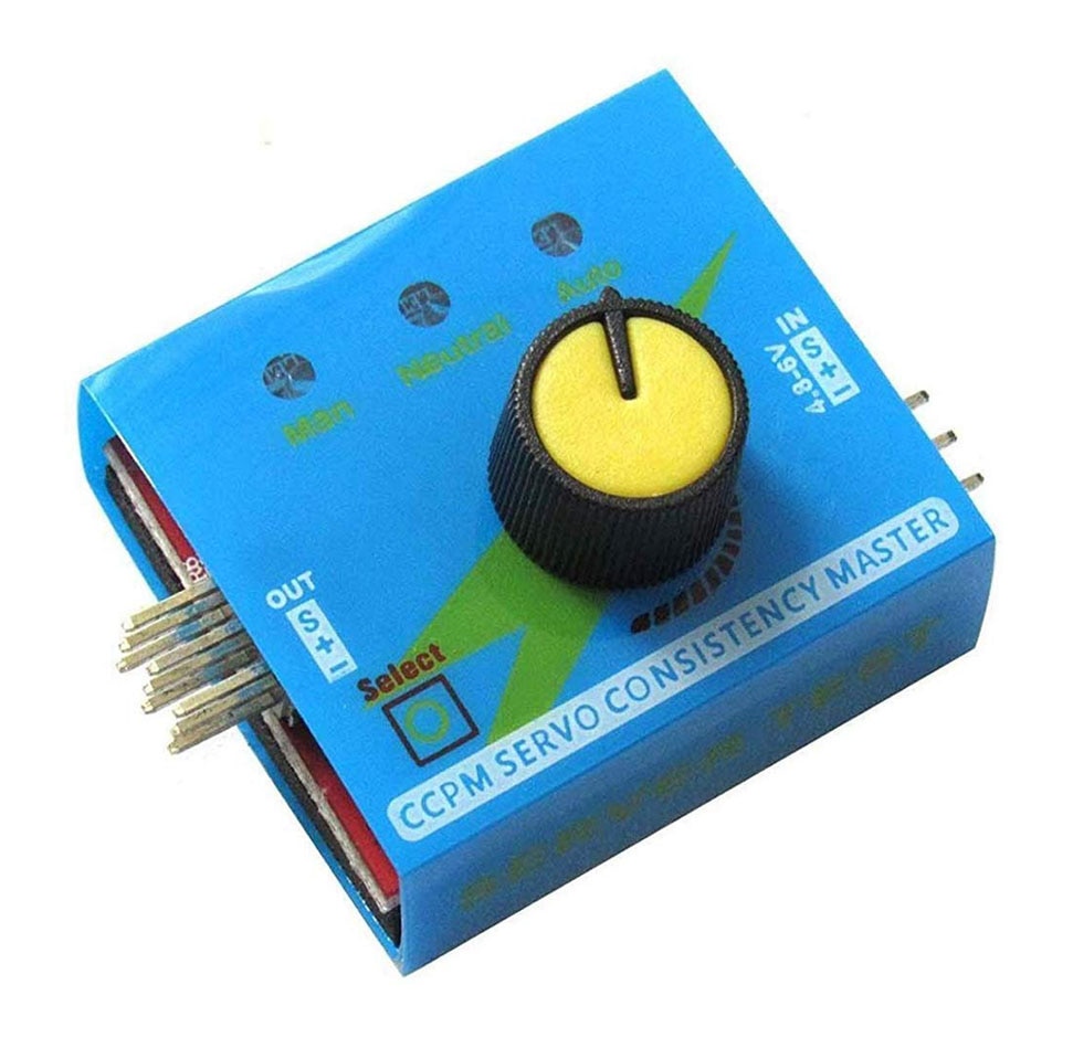 1pcs Multi Servo Tester 3CH ECS Consistency Speed Controler Power Channels CCPM Meter