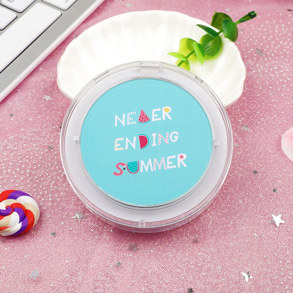 Cosmetic Mini Portable Pocket LED Makeup Mirror with Light Rechargeable Make-up Folding Beauty Mirror Make Up Mirror USB Charing