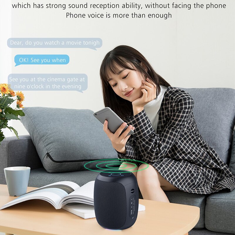 ZEALOT – haut-parleur Bluetooth S53 IPX6 étanche pour téléphone portable, carte TF FM 20w, Super Volume, caisson de basses sans fil