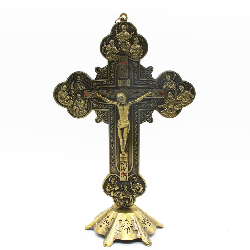 Jesus Cristo Ornament Twaalf Apostelen Jezus Cross Icoon