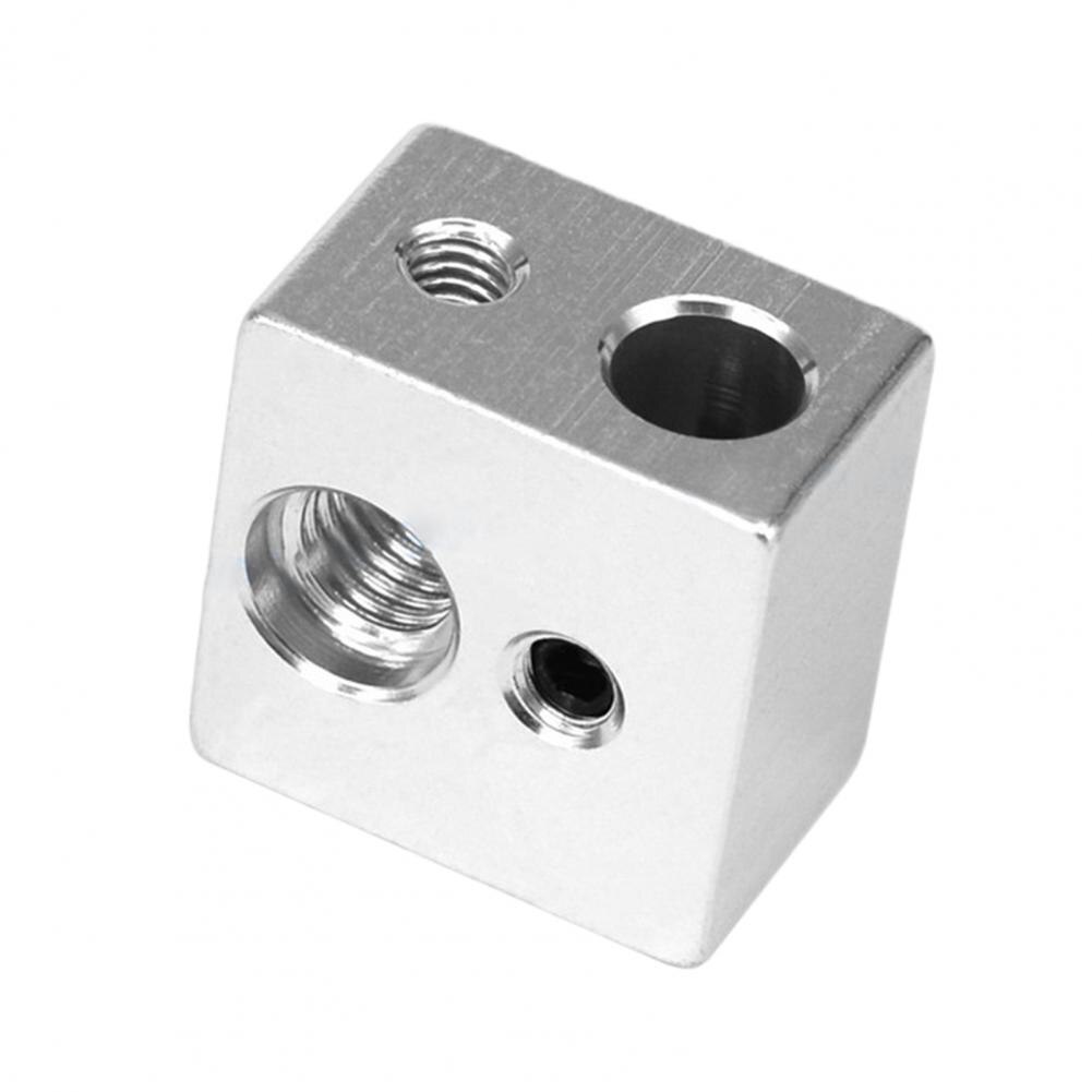 Aluminium Verwarming Blok M7 Draad Voor 3D Printer Extruder J-Head Hotend Gewijd Verwarmd Blok 3D Printer Onderdelen.