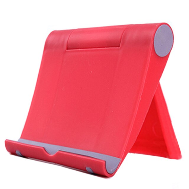 Orendil Phone Holder Stand Mobile Smartphone Support Tablet Stand for iPhone Desk Portable Mobile Holder Cell Phone Holder Stand: Red
