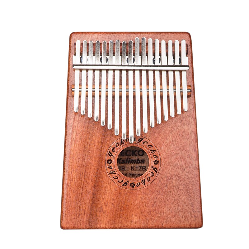 GECKO-K17R Kalimba de 17 teclas, instrumento de música de percusión para dedo pulgar, Piano, para niños y adultos,