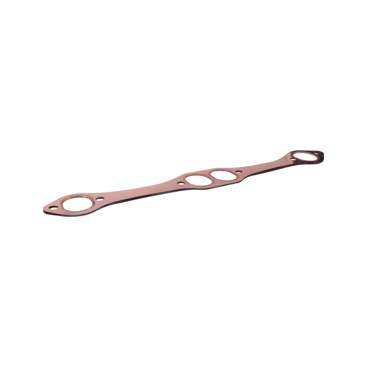Car SBC Exhaust Gaskets Oval Port Copper Header Reusable Replacement for Chevy SB 327 305 350 383 Car Accessories