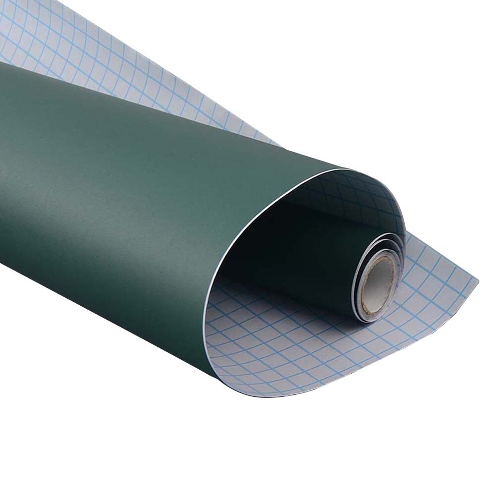 DIY Chalk Board Black White Green Blackboard PVC Wall Sticker For Kids Draw Study Decor Art Wallpaper UY8: Green