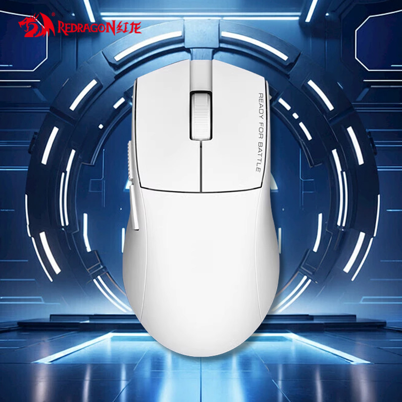 Redragon G49 PRO Gaming Mouse Wireless Bluetooth Tri-Mode Ergonomics Lightweight E-Sports Gaming Mouse For PC Gamer Accessories