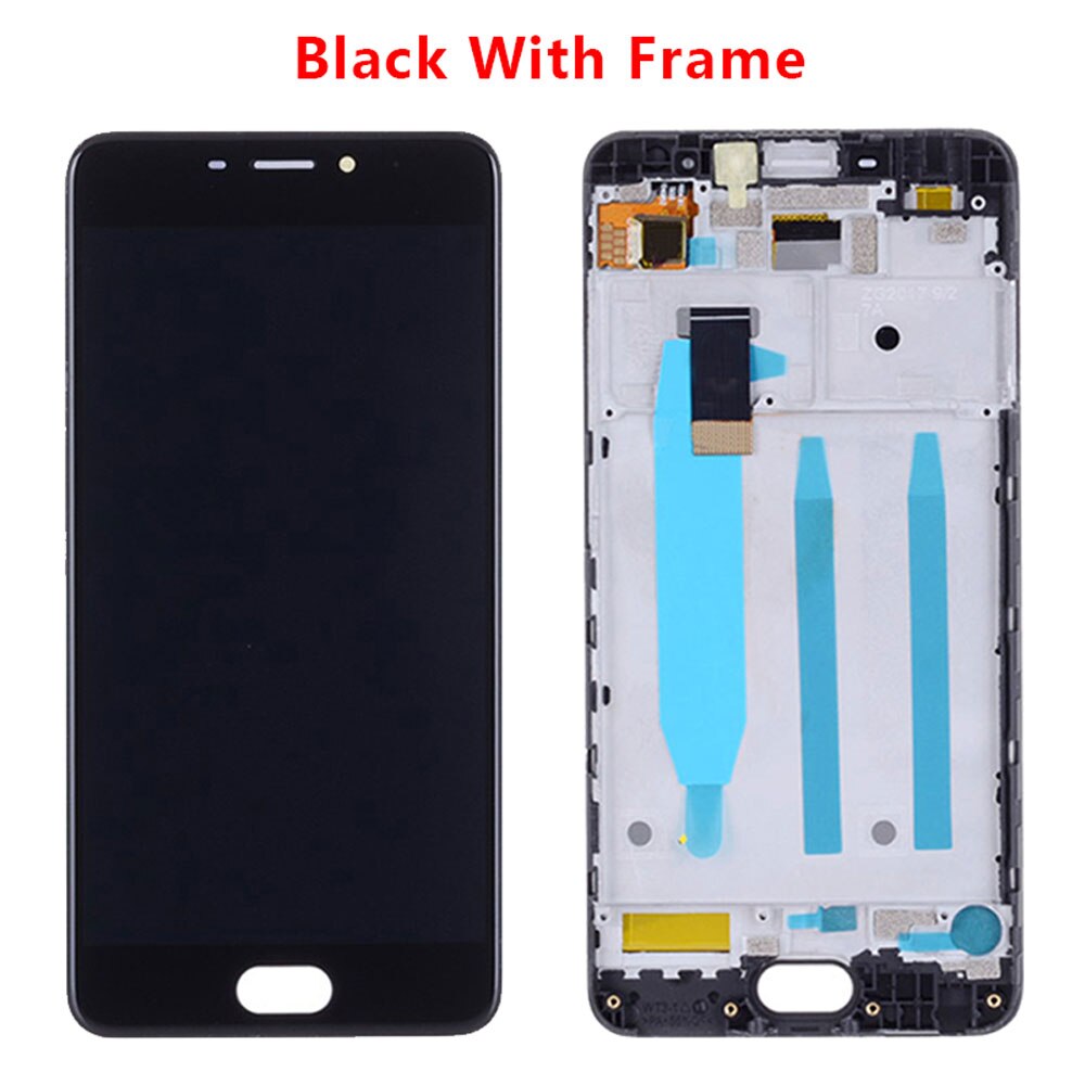 5.2 "Original avec cadre écran pour MEIZU M6 M711Q M711H M711M LCD écran tactile AAA + + + numériseur remplacement outils gratuits