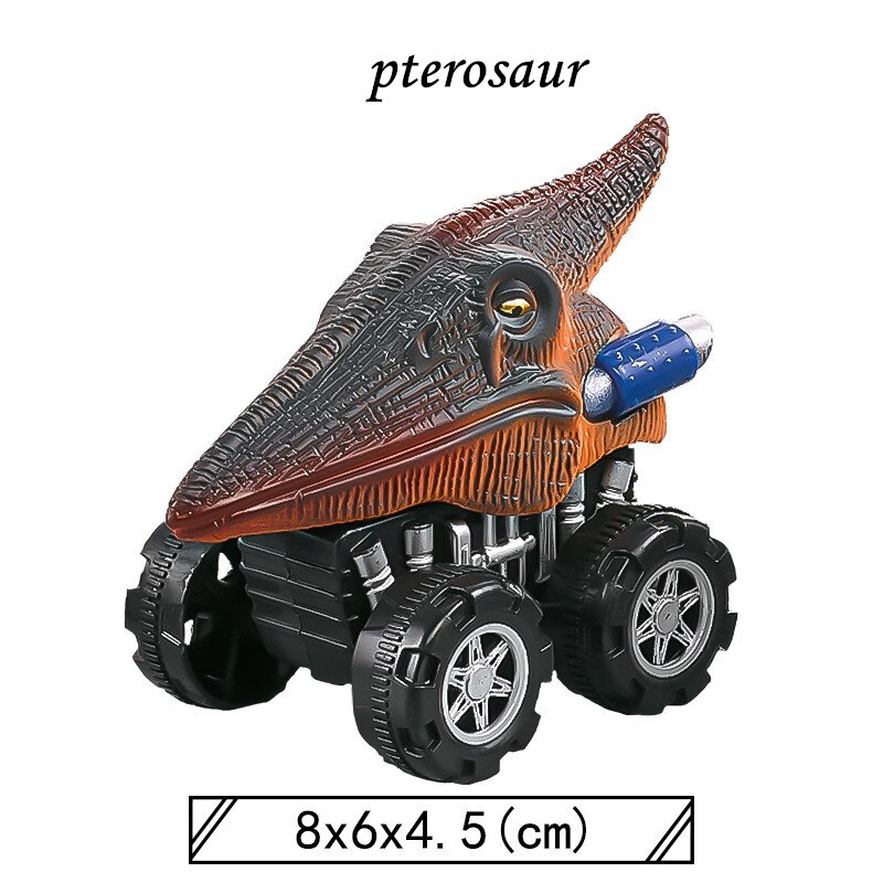 Kids Dinosaur Car Toy Big Size Dinosaur Transport Cars for Boys Jurassic World Game Interactive Montessori Toys for Toddlers: Pterosauria