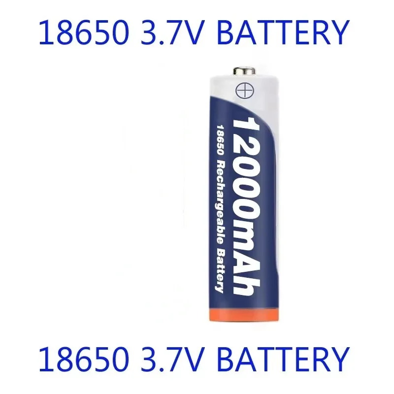 18650 Oplaadbare Batterij 3.7V 18650 12000mAh Capaciteit Oplaadbare Li Batterij Voor Zaklamp Zaklamp Batterij: Paars