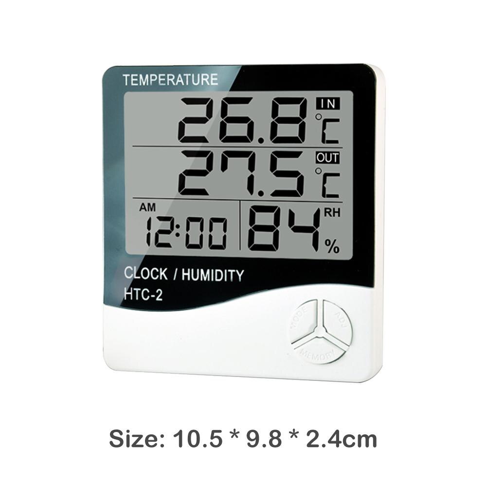 HTC-2 Digital Thermometer Hygrometer with probe Electronic Temperature Humidity Meter Outdoor with Temperature Humidit