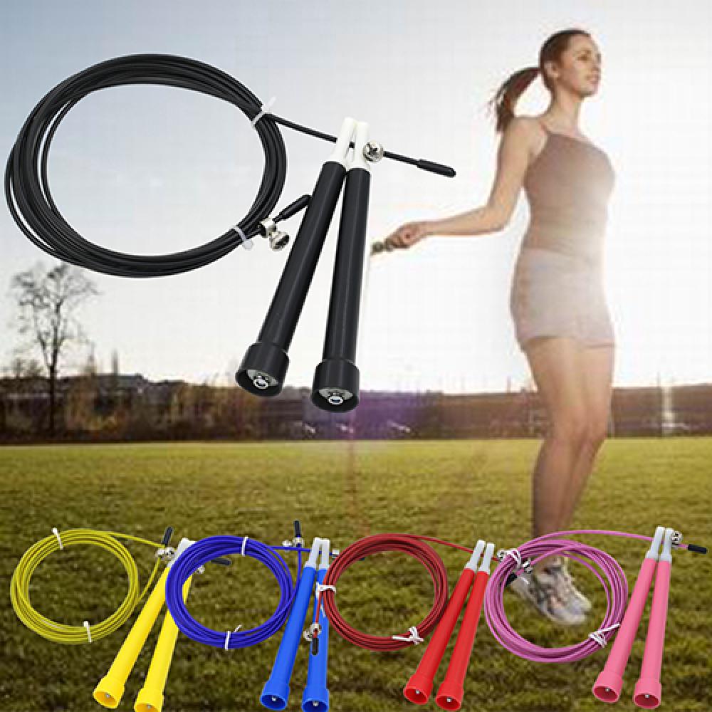 Hoppetau hastighet metalltråd hopper justerbart hoppetau Fitness trening cardio crossfits sport Fitness tauhopping