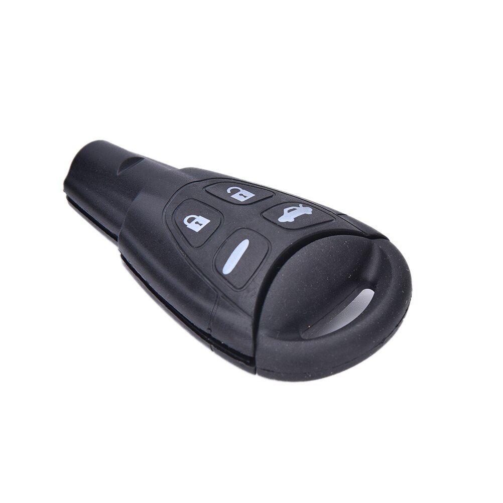 SAAB 93 95 Replacement 4 Button Remote Key Fob Case Cover Shell Pad + Insert