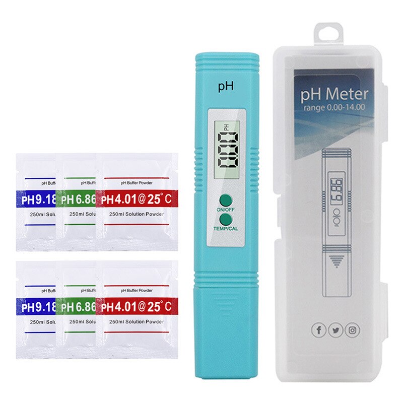 Digitale Ph Meter Ph Pen Water Test Digitale Ph Meter Tester PH-009 Ia 0.0-14.0pH Voor Aquarium Pool Water laboratorium: Default Title