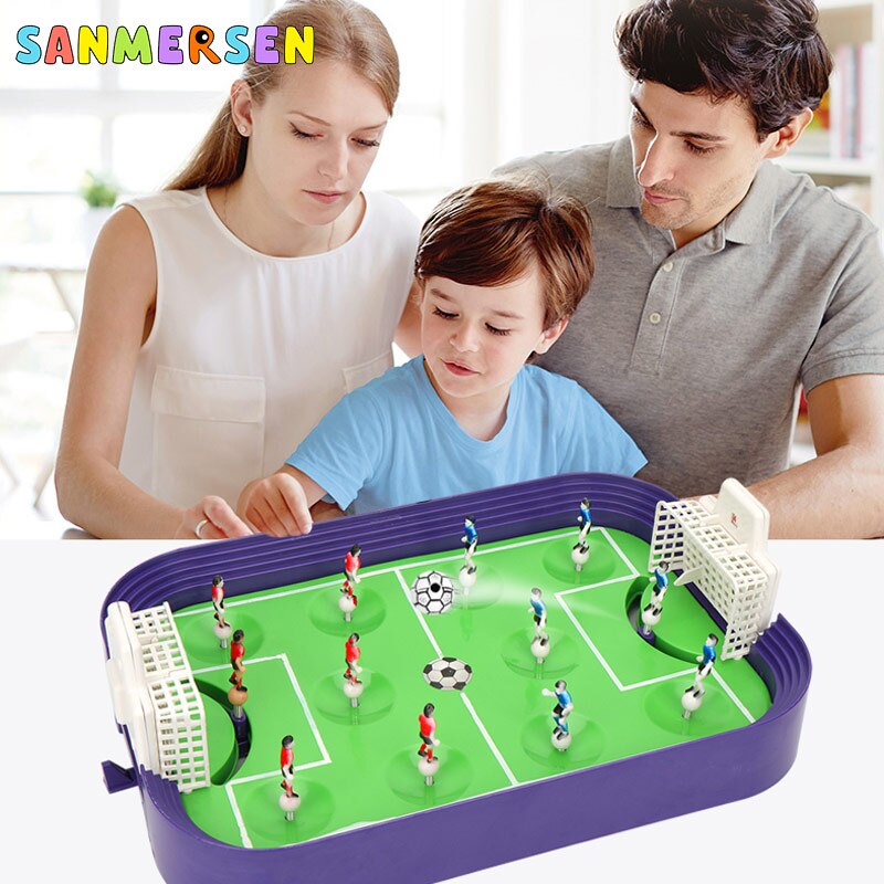 Juegos de mesa de fútbol para niños, mesas de , Mini campo de fútbol, juguetes de interacción, , juego familiar, para chico
