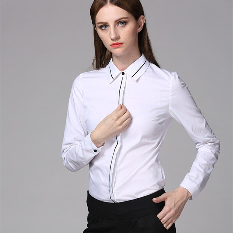 body femme Manches longues rayé Body femmes bureau dame travail blanc Blouse formelle Body chemise printemps combinaison automne ensemble barboteuses